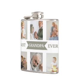 Petaca Best Grandpa Ever – Personalized Photos Flask