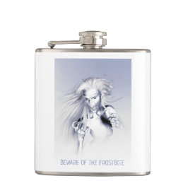 Petaca Beware of the Frostbite. Ice vampire