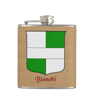 Petaca Bianchi Apellido Escudo heráldico