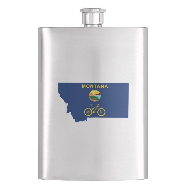 Petaca Bicicleta de Montaña Montana (Anverso)