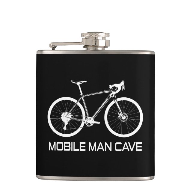 Petaca Bicicleta en caverna para hombre móvil (Anverso)