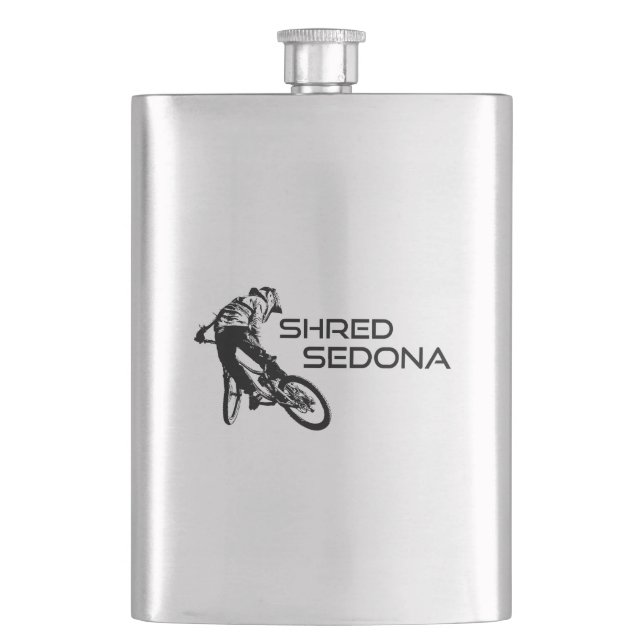 Petaca Bicicleta Shred Sedona Arizona (Anverso)