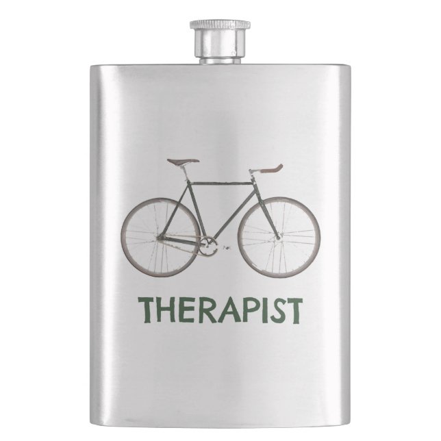 Petaca Bicicleta Terapia (Anverso)
