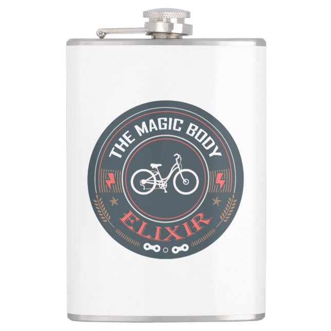 Petaca Bicicletas, El Elixir Del Cuerpo Mágico (Anverso)