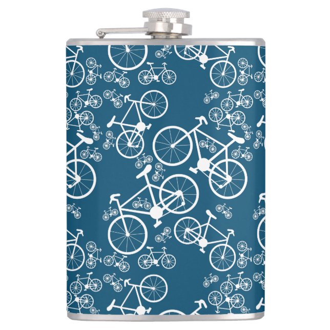 Petaca Bicicletas grandes y pequeñas (Anverso)