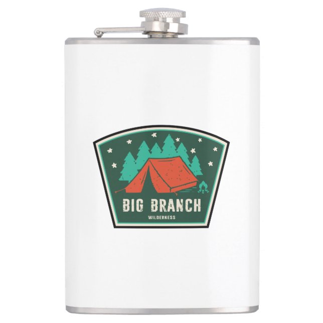 Petaca Big Branch Wilderness Vermont Camping (Anverso)