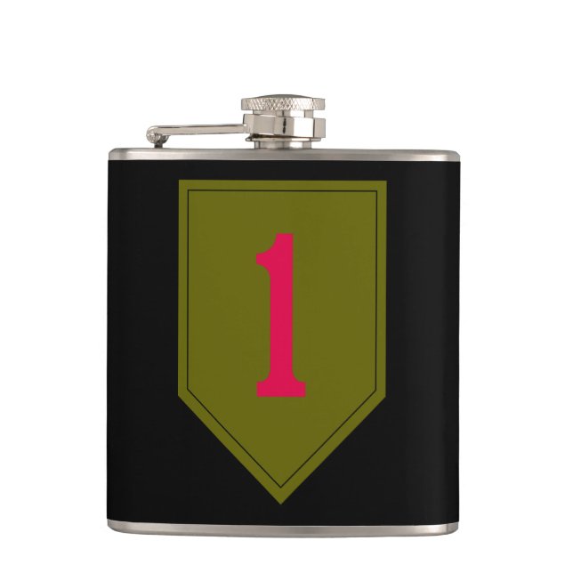 Petaca Big Red One flask (Anverso)