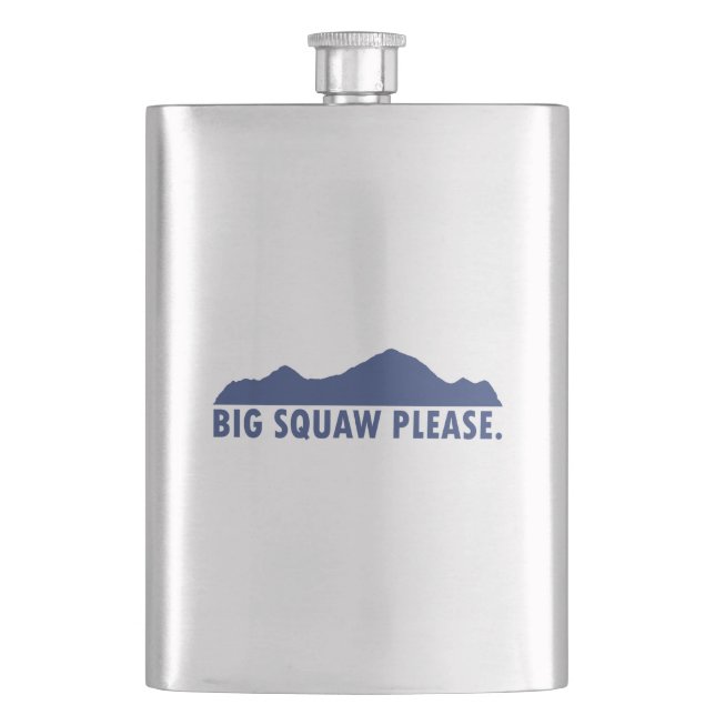 Petaca Big Squaw Please (Anverso)