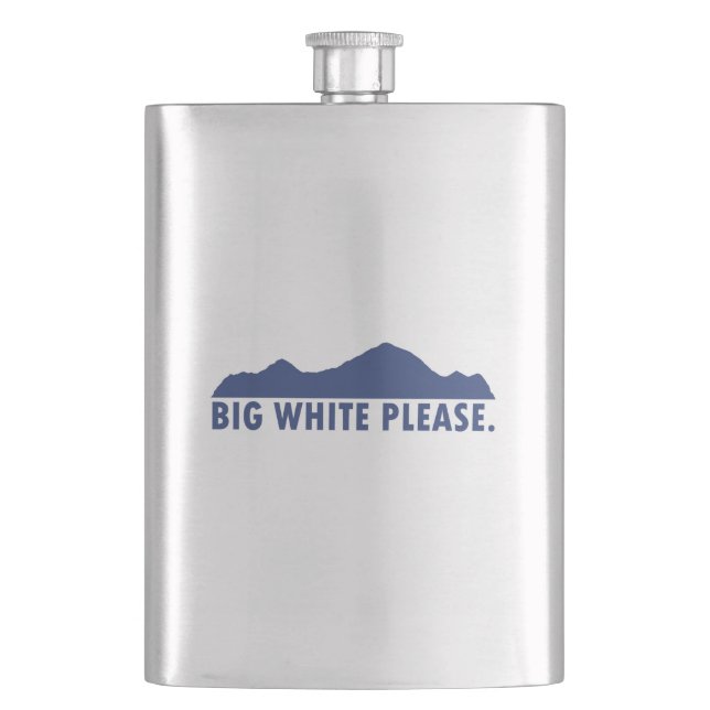 Petaca Big White Please (Anverso)