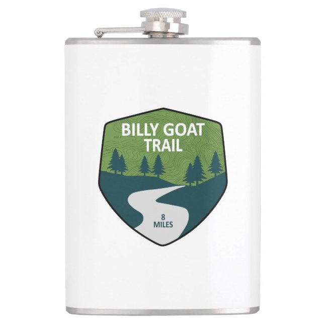 Petaca Billy Goat Trail Maryland (Anverso)