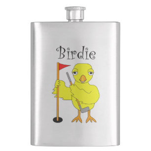 Petaca Birdie Golfer Chick