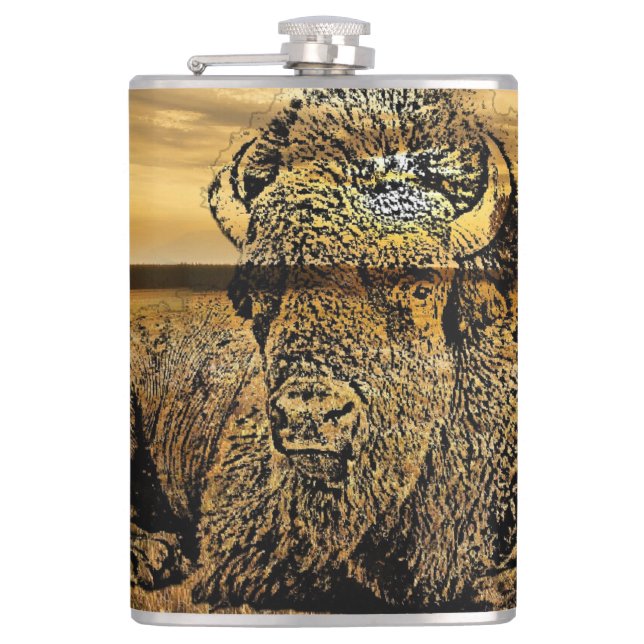 Petaca Bison (Anverso)