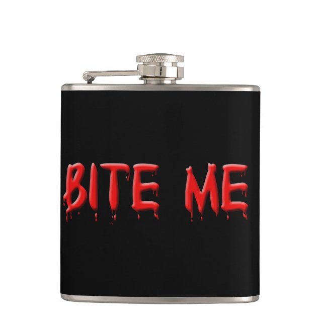 Petaca Bite Me Flask (Anverso)