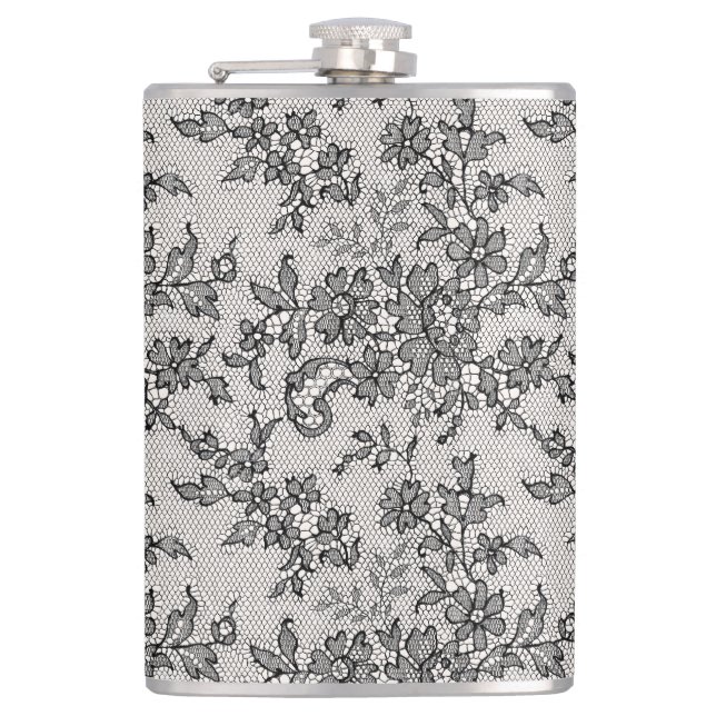 Petaca Black Lace (Anverso)