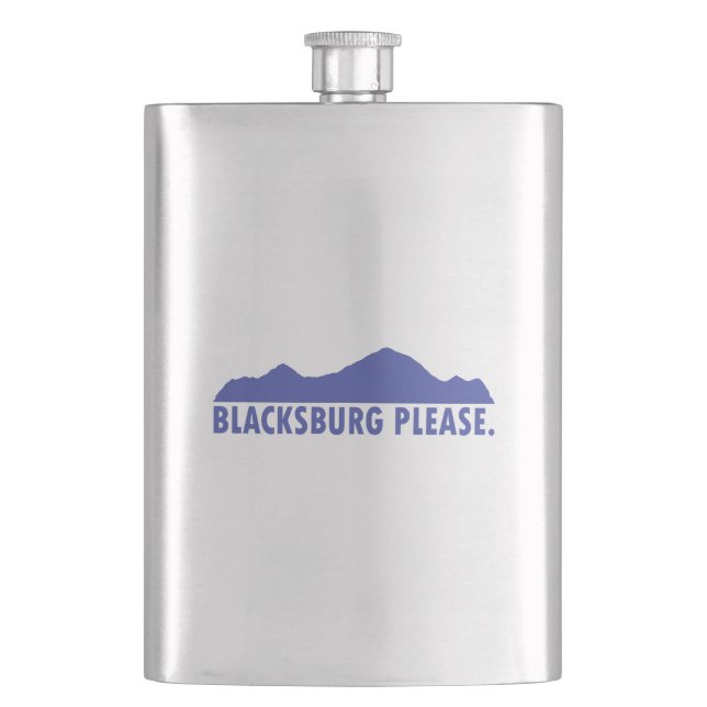 Petaca Blacksburg Please (Anverso)