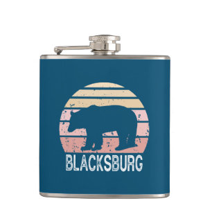 Petaca Blacksburg Virginia Retro Bear