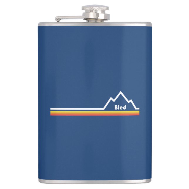 Petaca Bled, Eslovenia (Anverso)