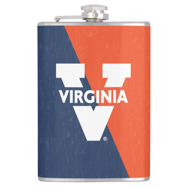 Petaca Bloque de color de Virginia Cavaliers (Anverso)