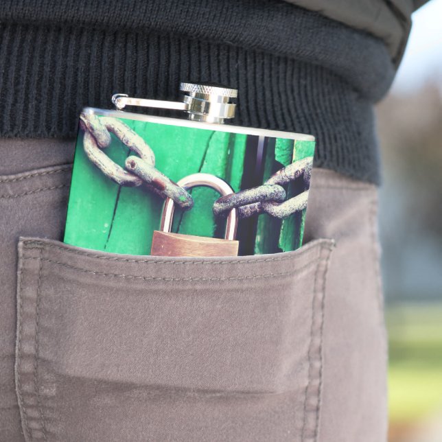 Petaca Bloqueo y máscara de cadena (In Situ)