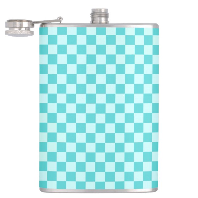Petaca Blue Combination Classic Checkerboard de STaylor (Abierto)