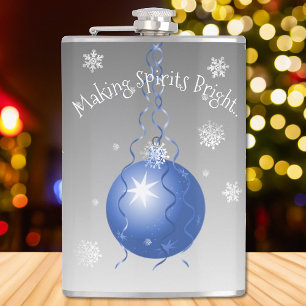 Petaca Blue Fancy Christmas Ornamask