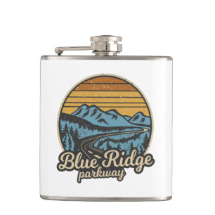 Petaca Blue Ridge Parkway Retro
