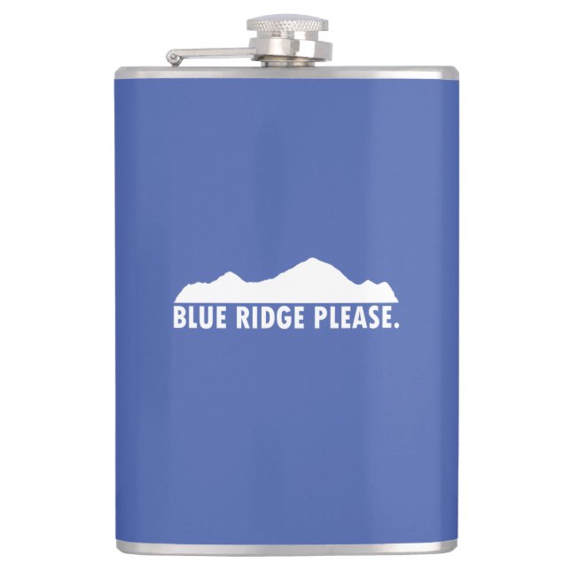 Petaca Blue Ridge Please (Anverso)