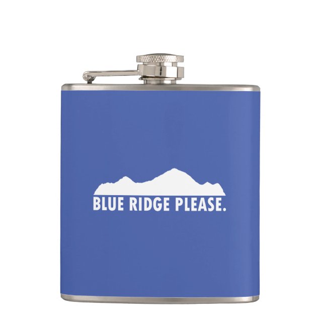 Petaca Blue Ridge Please (Anverso)