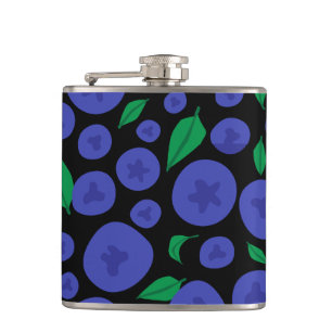 Petaca Blueberries Seamless Pattern