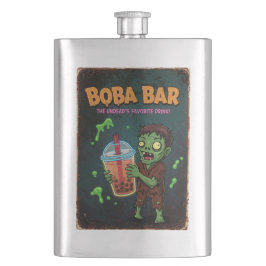 Petaca Boba Bar – The Undead’s Favorite Drink! Flask
