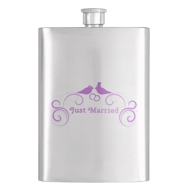 Petaca Boda Bride Groom Personaliza Destiny (Anverso)
