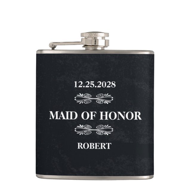 Petaca Boda de Honor (Anverso)