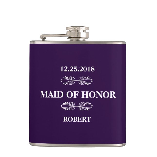 Petaca Boda de Honor (Anverso)