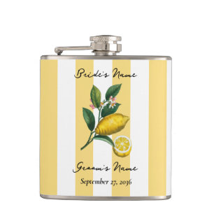 Petaca Boda de limón naranja cítrico mediterráneo italian