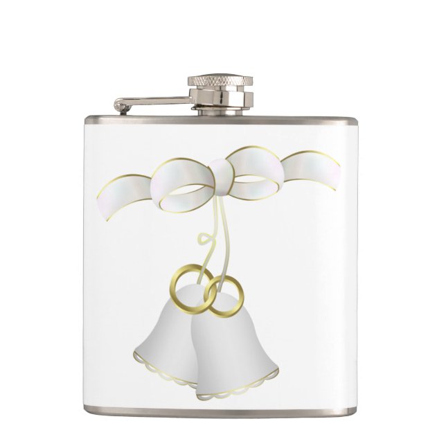 Petaca Boda Flask, 6 oz. (Anverso)