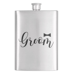 Petaca Boda Groom-Bowtie,-soltero-fiesta