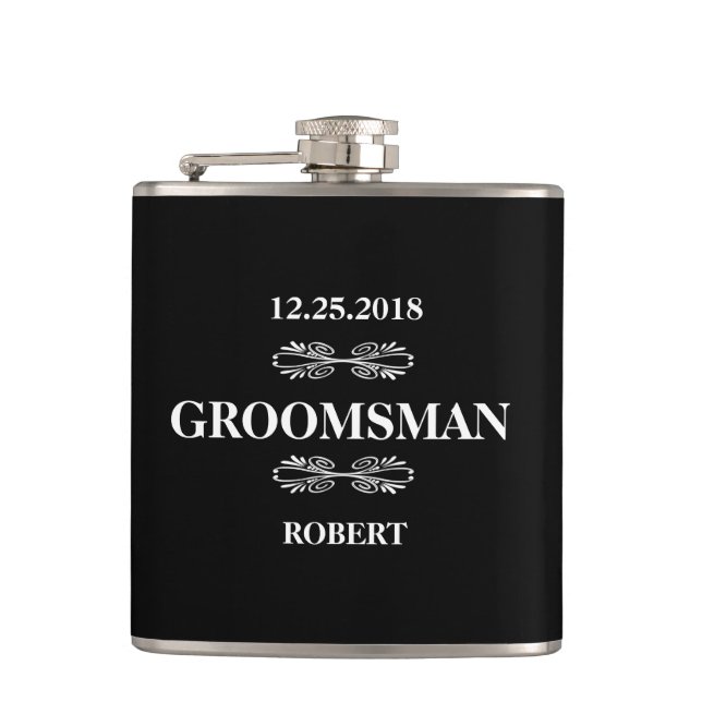 Petaca Boda Groomsman (Anverso)