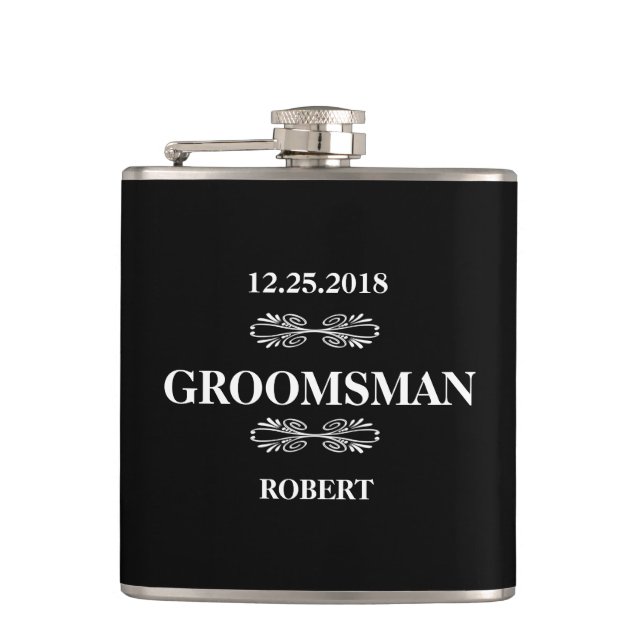 Petaca Boda Groomsman (Anverso)