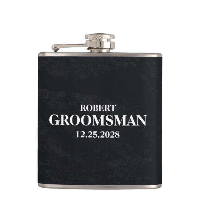 Petaca Boda Groomsmen (Anverso)