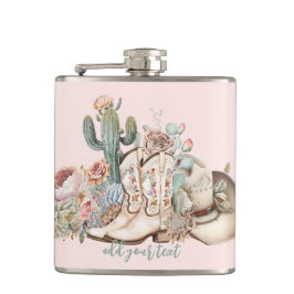 Petaca Boho vaquero del desierto vaquero botas vaquero go