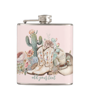 Petaca Boho vaquero del desierto vaquero botas vaquero go