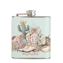 Petaca Boho vaquero del desierto vaquero botas vaquero go