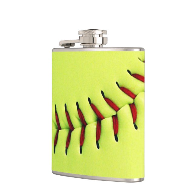 Petaca Bola amarilla del softball (Izquierda)