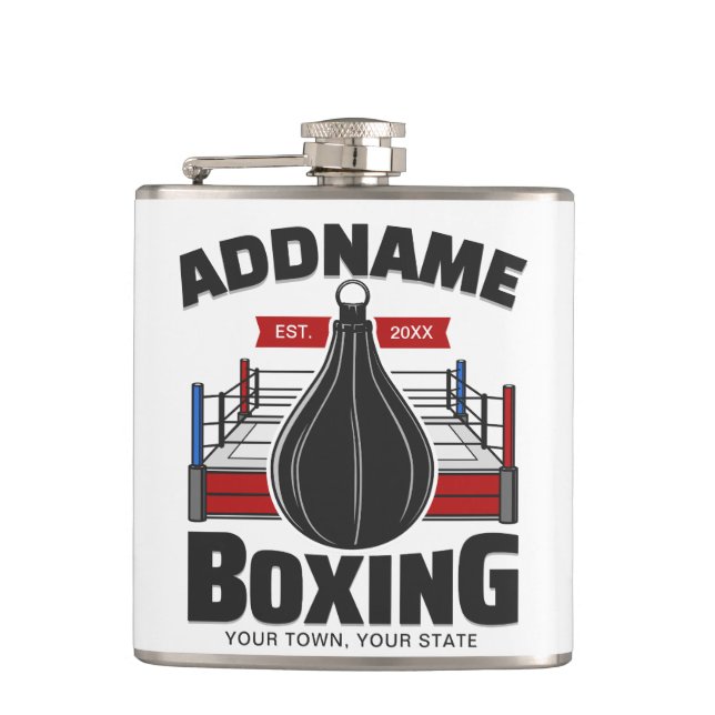 Petaca Bolsa de velocidad del gimnasio Boxer Ring ADD NAM (Anverso)