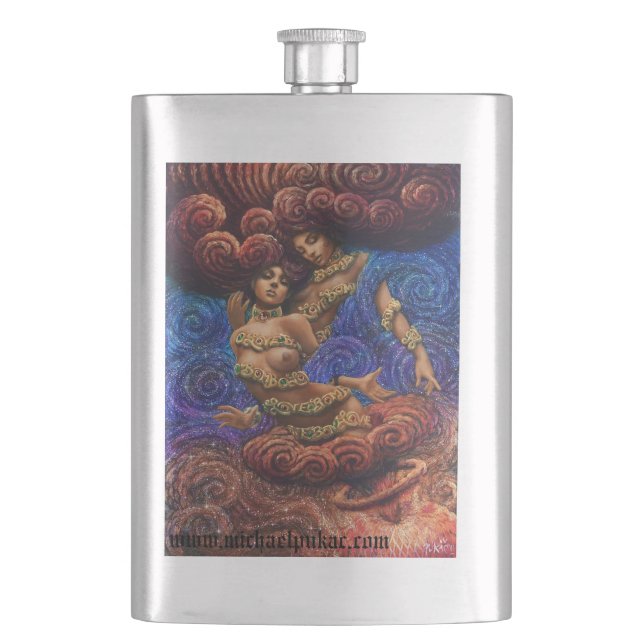 Petaca Bomba de amor (Anverso)