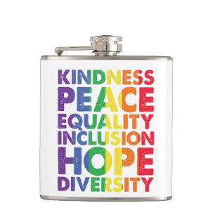 Petaca Bondad Paz Igualdad Amor Inclusión Esperanza LGBT