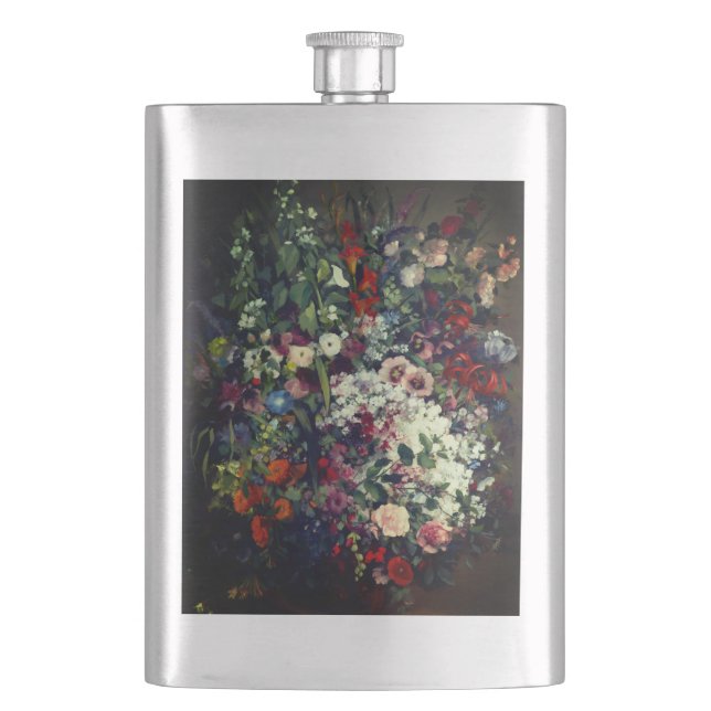 Petaca Bonito Bouquet de flores en una bolsa (Anverso)
