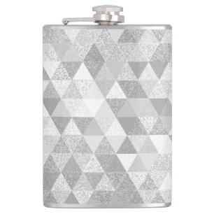 Petaca Bonito Triangle grunge patrón II + tus ideas