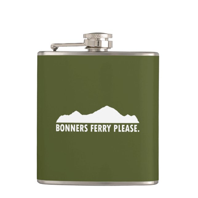 Petaca Bonners Ferry Idaho Please (Anverso)