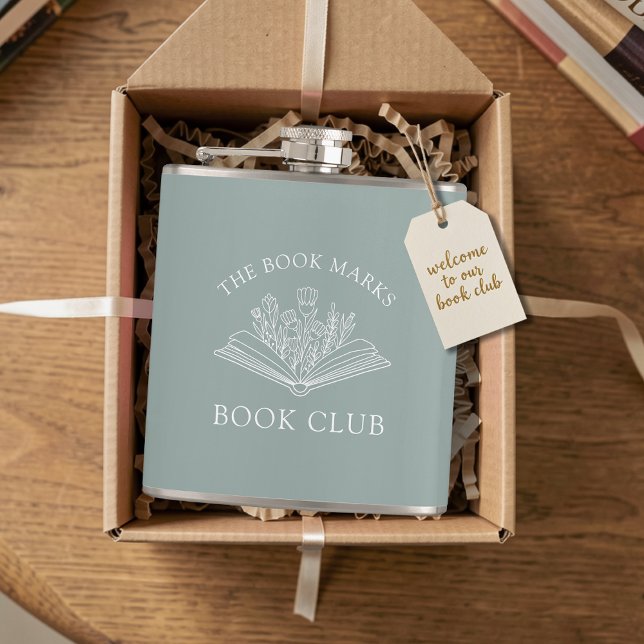 Petaca Book Club Name Personalized Gift Favor (Subido por el creador)